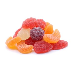 - Jelly-fruits-perspective-lorentanuts.com - LorentaNuts.com This jelly fruit candy is a colorful and delicious form of Fruit Jelly