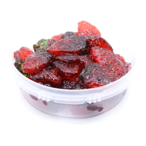 Strawberry Gummies Cup Chamoy Candy Lorentanuts.com