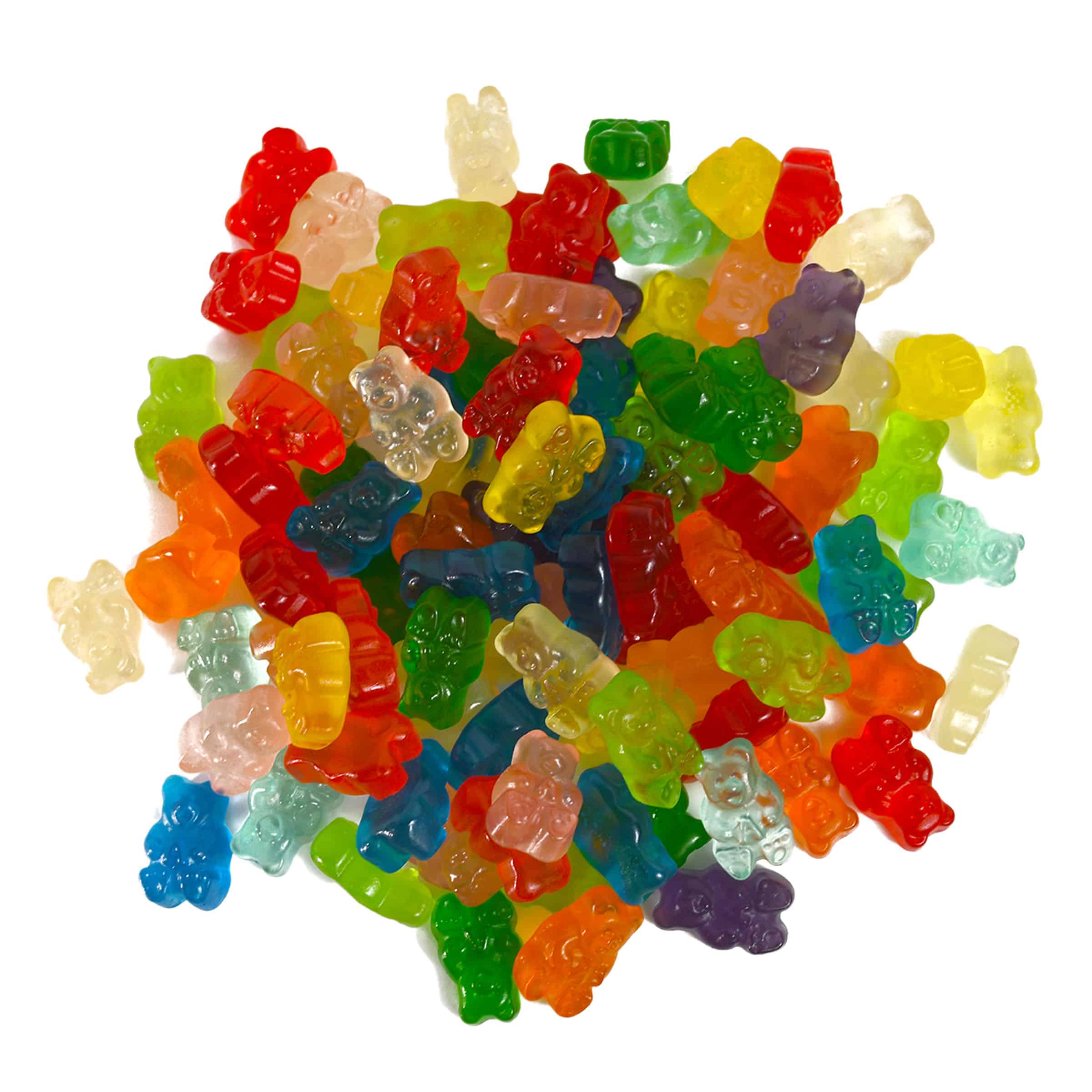 12 Flavor Gummy Bears - Grab N' Go Prepacked Snacks