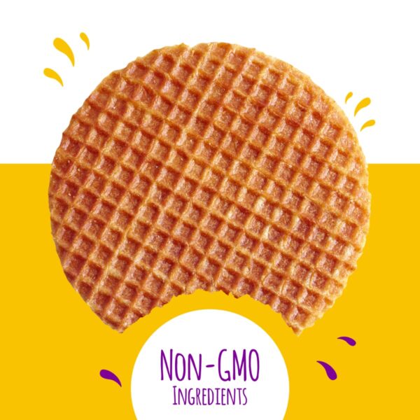 4 Vanilla Non GMO Stroopwafel www.lorentanuts.com