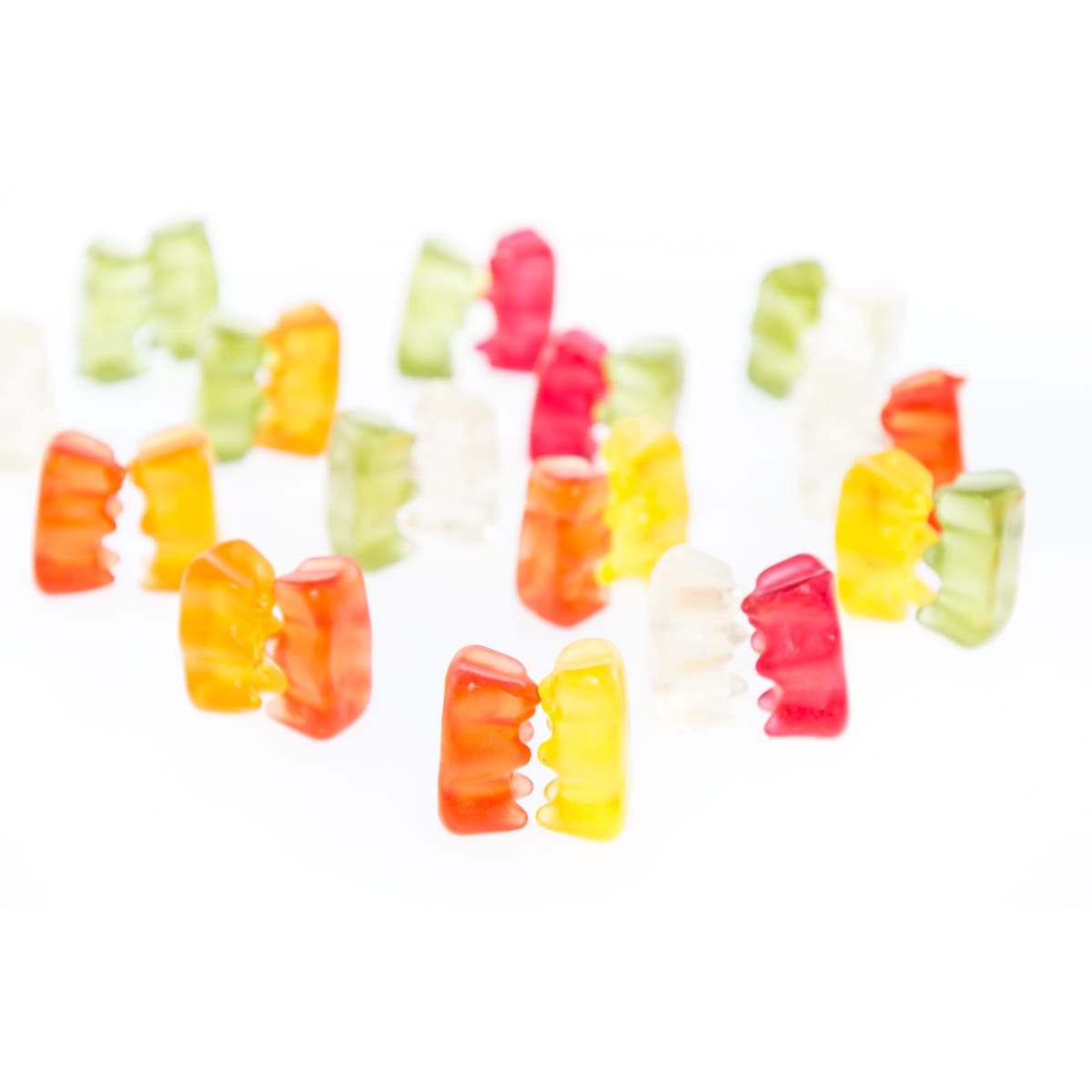 5 Natural Flavor Gummi Bears Candy - Bulk Bags