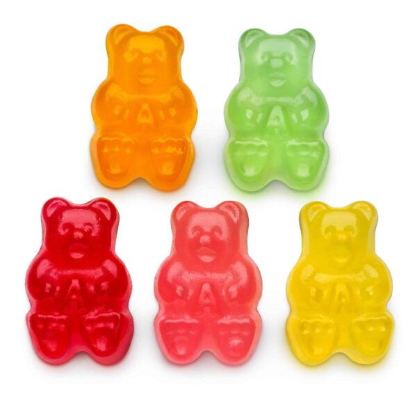 5 natural flavor gummi bears 1