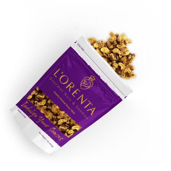 Butter Toffee Cashews 1 pound LOrenta Nuts