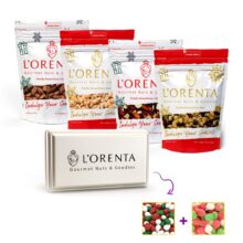 Comets Celebration Holiday Gift Sets www.lorentanuts.com 