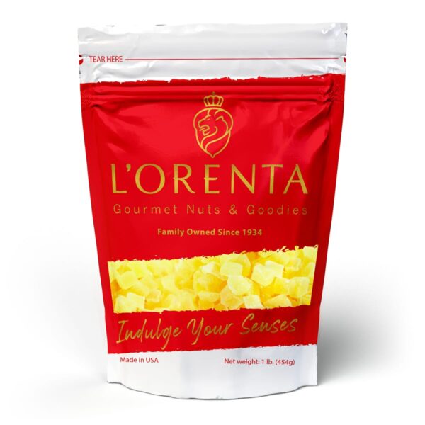 Diced Pineapple www.lorentanuts.com