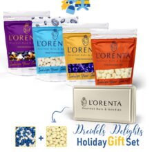 Dreidels Delight Holiday Gift Sets www.lorentanuts.com 