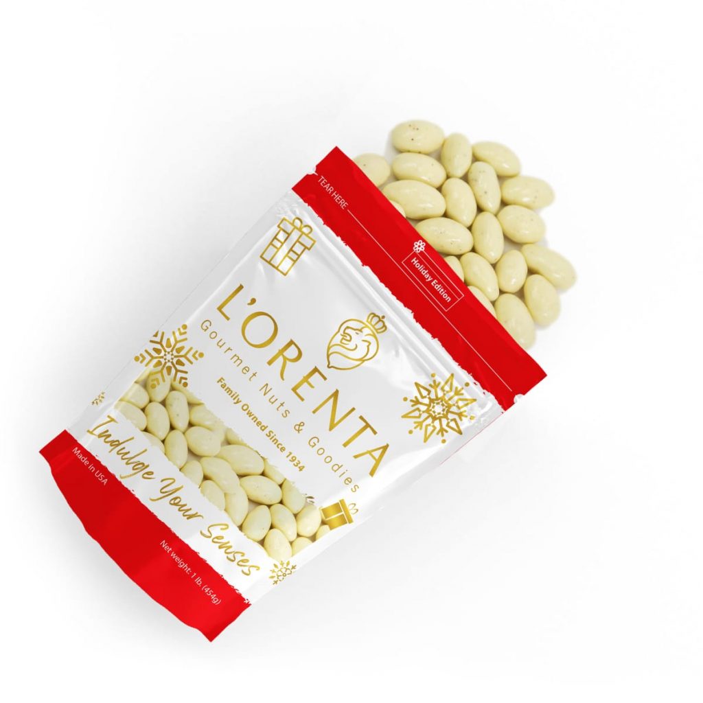Eggnog Almonds