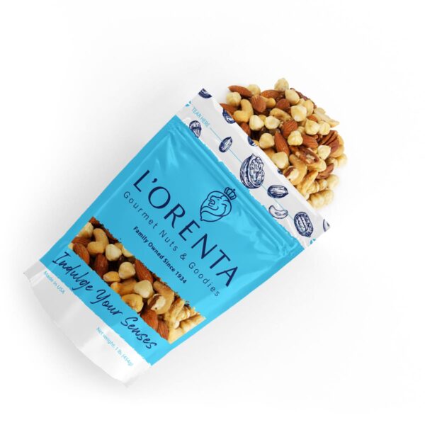 Four Star Mixed Nuts Top 1 Bag www.lorentanuts.com