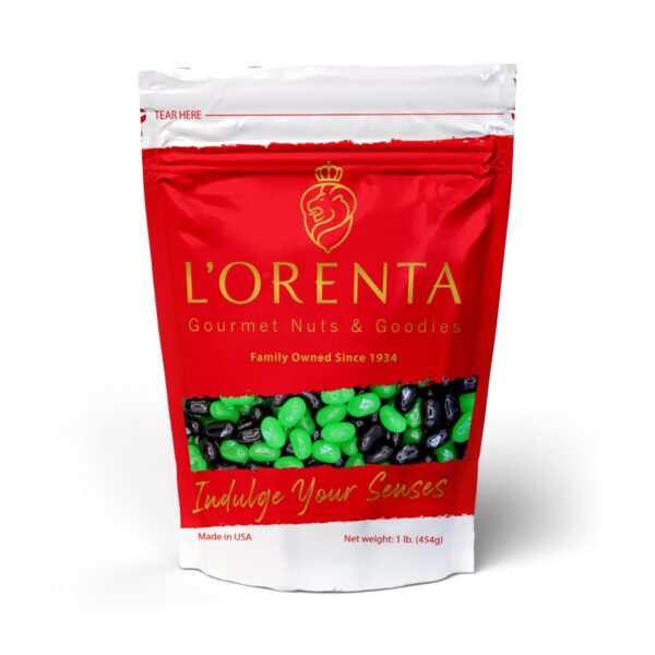 Green Apple Licorice Jelly Belly Front 1 www.lorentanuts.com