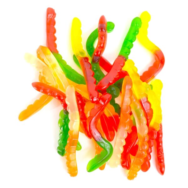 Large Assorted Fruit Gummy Worms T