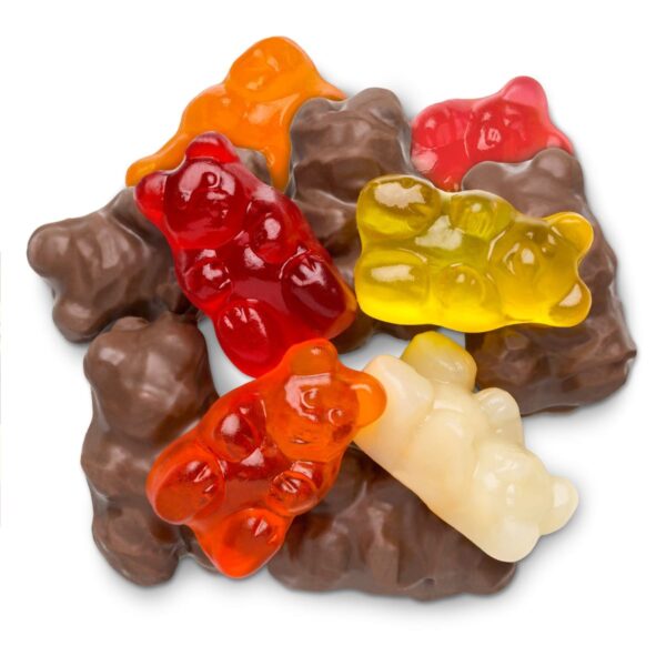 Milk Choco Gummy Bear LOrenta Nuts