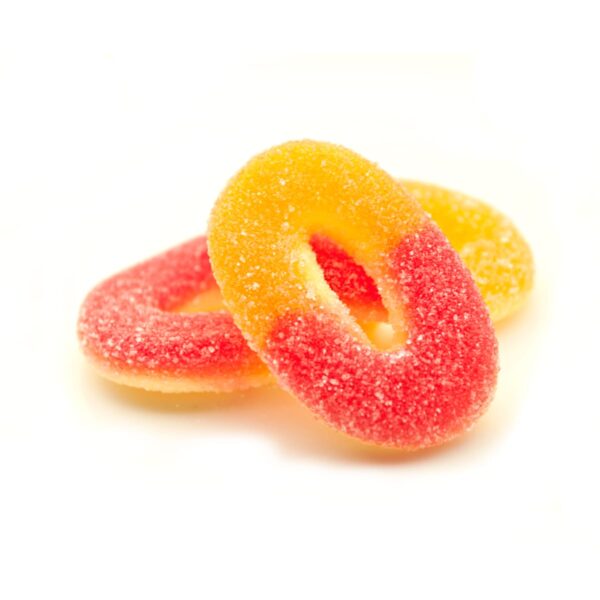 Peach Gummy Rings LOrenta Nuts