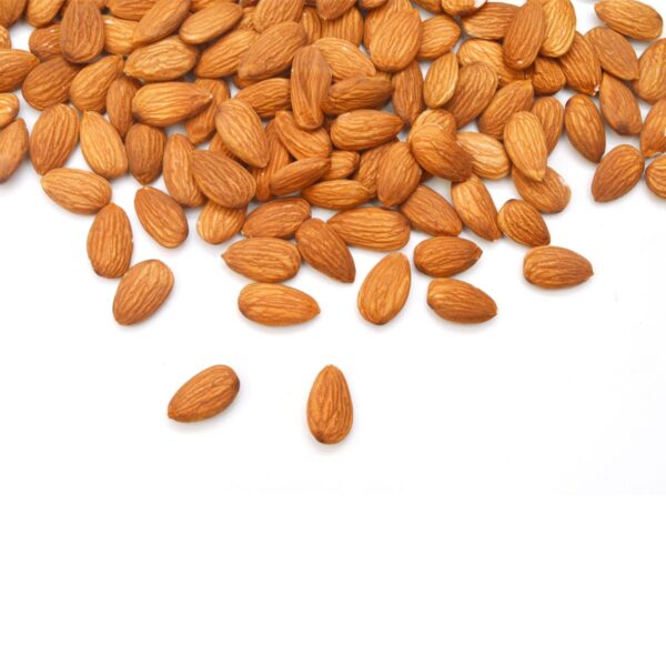 Raw Almonds Pile