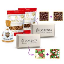 Santas Gift Clean Holiday Gift Sets www.lorentanuts.com 