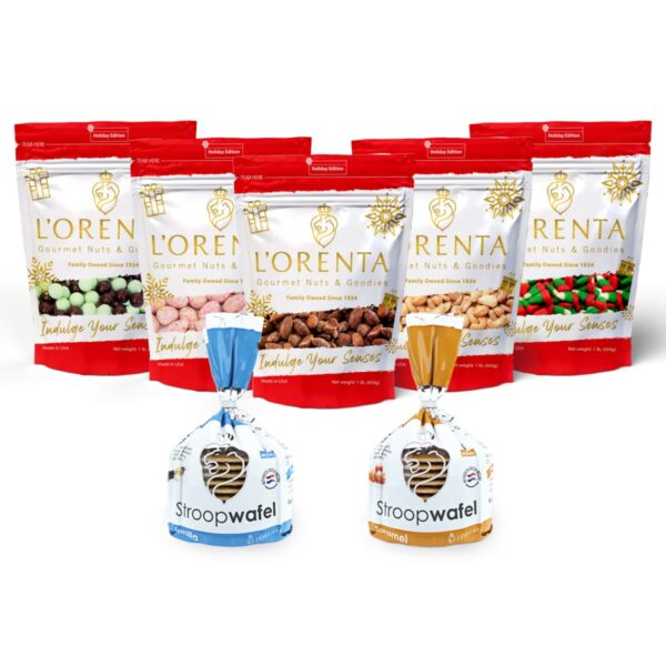 Shinny Upatrees Snack Clean Holiday Gift Sets www.lorentanuts.com