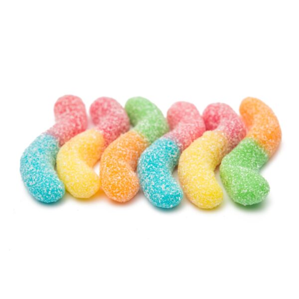 Sour Neon Worms LOrenta Nuts