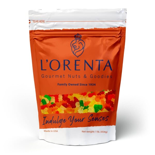 Sugar Free gummy Bears www.lorentanuts.com