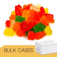Sugar free gummy cases