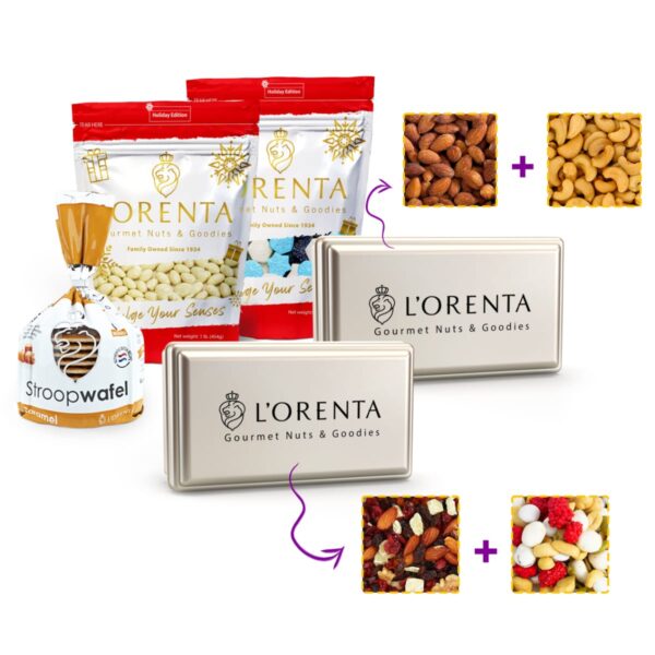 Taste of Christmas Clean Holiday Gift Sets www.lorentanuts.com