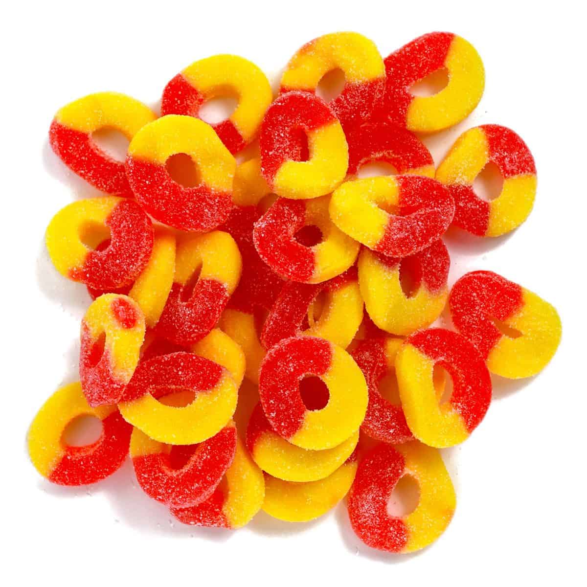 Gummy StrawberryBanana Rings