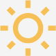 gold icon sun