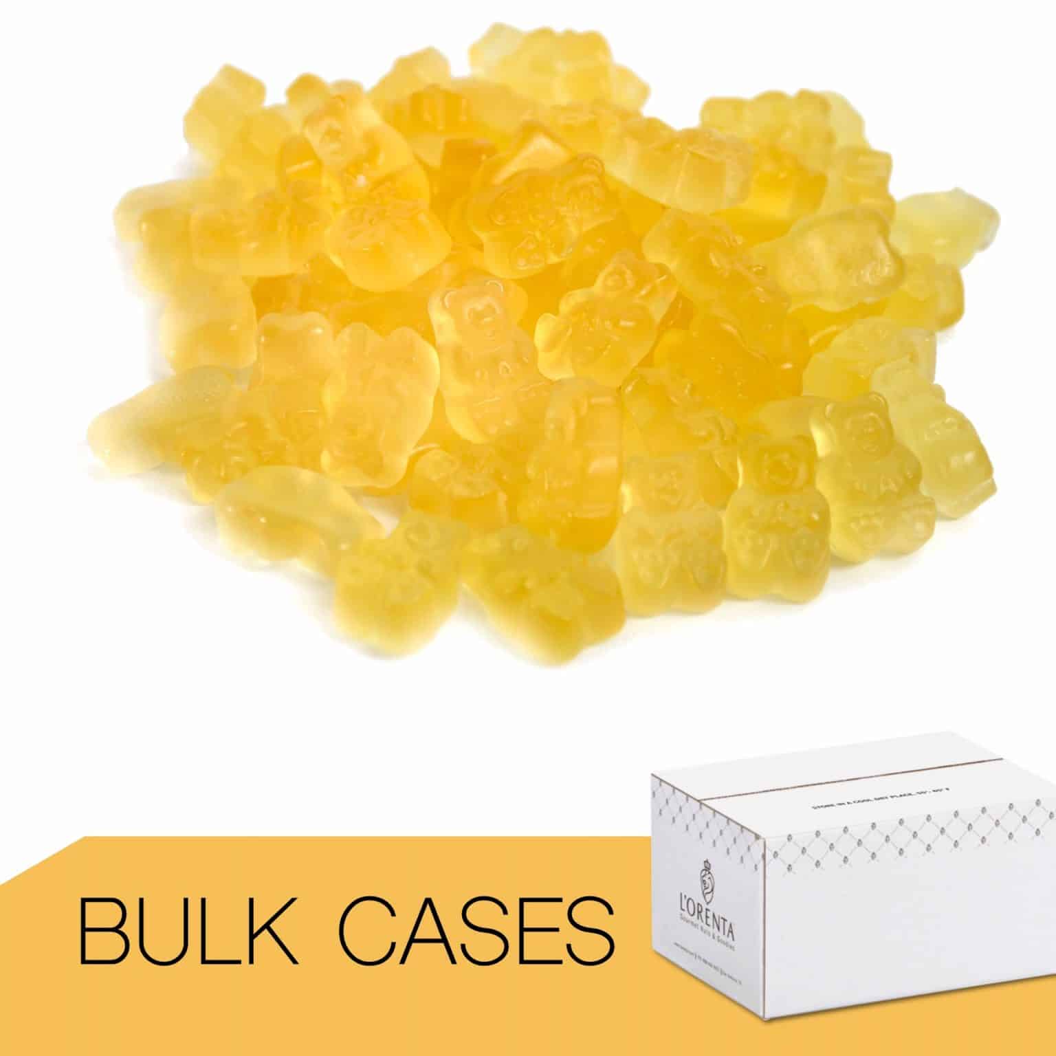 Pineapple Gummy Bears Bulk in a Bag