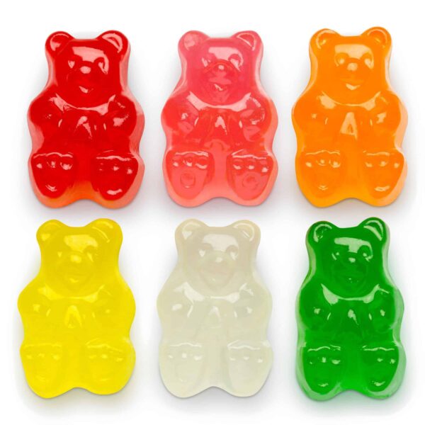 sugar free assorted fruit gummi bears 3 1