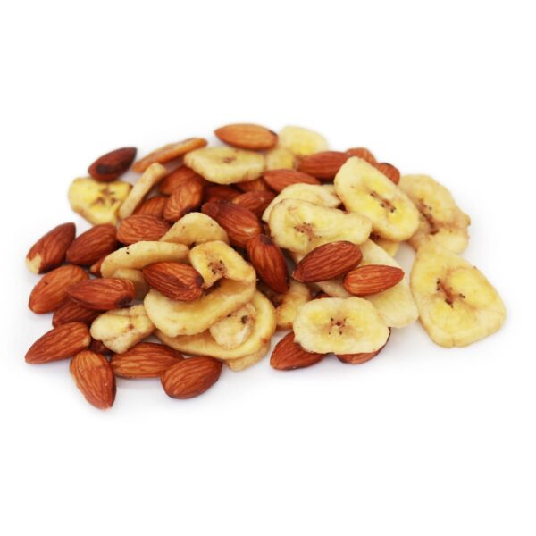 Banana-almond-mix-perspective-www Lorentanuts Com
