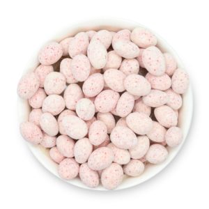 Candy-cane-almonds-bowl-top-view-www Lorentanuts Com Protein Punch