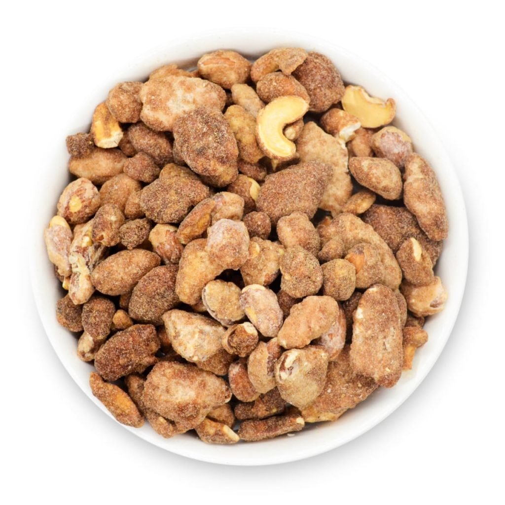 Gingerbread Toffee Mixed Nuts by the