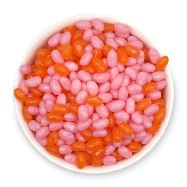 Orange Bubble Gum Bowl Jelly Belly www.lorentanuts.com