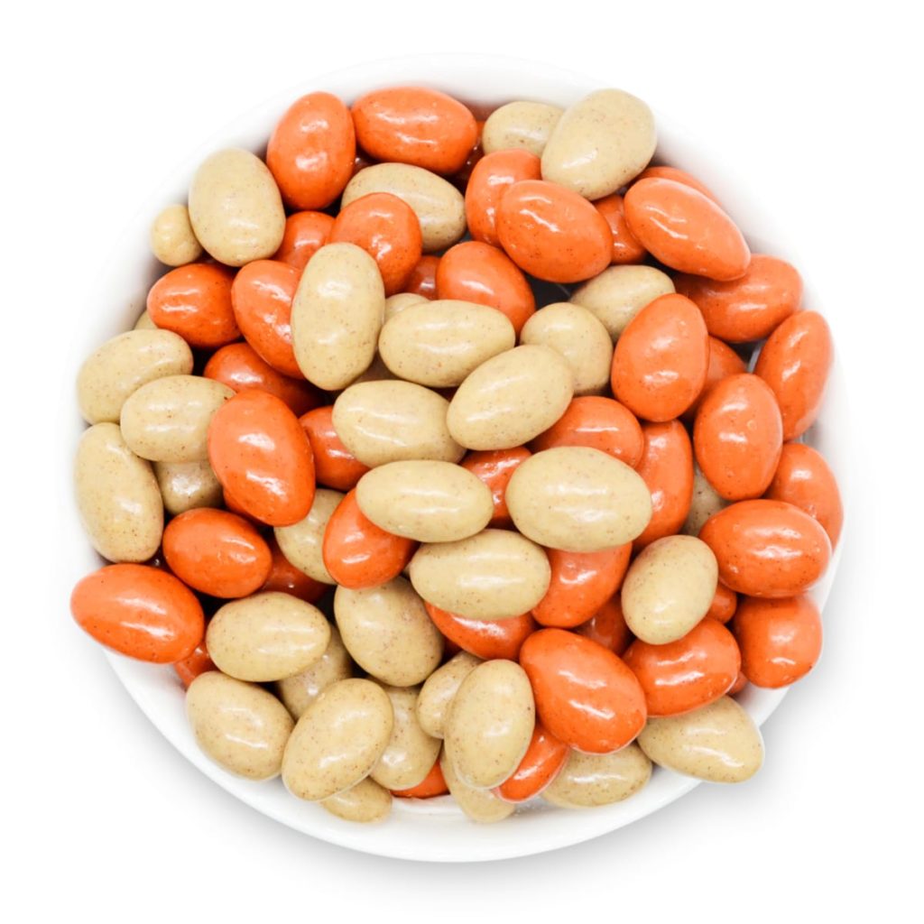 Pumpkin-pie-almonds-bowl-top-view-www Lorentanuts Com Protein Punch