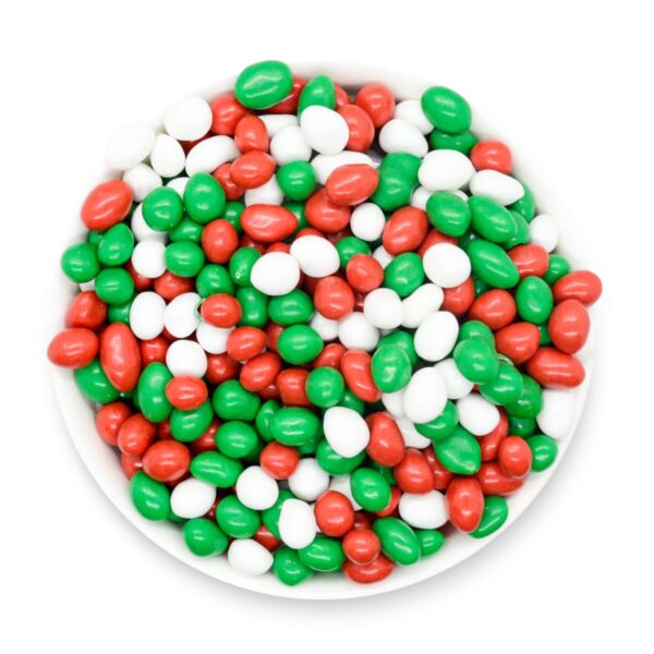 Tri-color-boston-baked-beans-bowl-top-view-www Lorentanuts Com Protein Punch