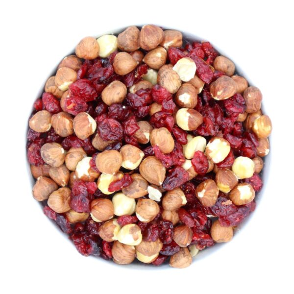 Cranberry Hazelnut Mix Bowl www.lorentanuts.com