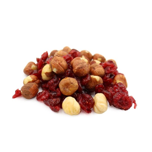 Cranberry Hazelnut Mix Perspective www.lorentanuts.com