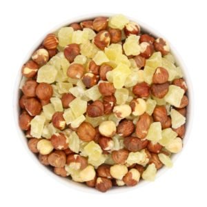 Pineapple Hazelnut Mix - Bowl www.lorentanuts.com Pineapple-hazelnut-mix-bowl-www Lorentanuts Com