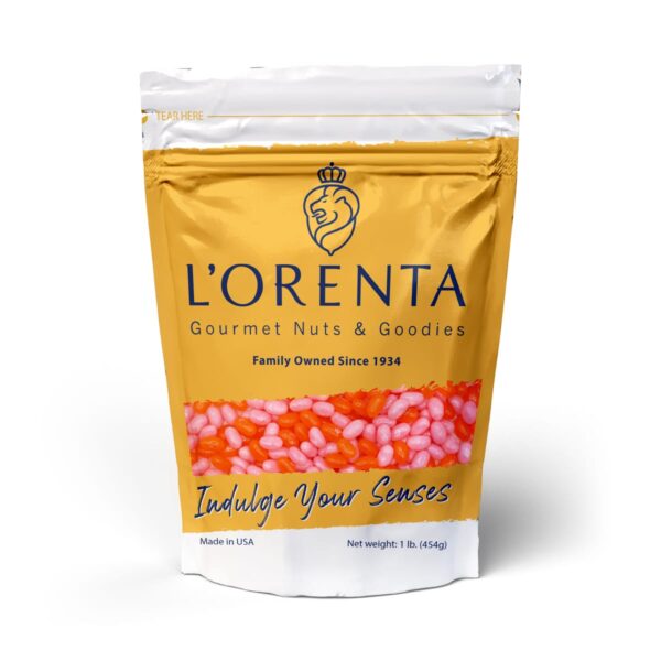 Orange-bubble-gum-1-pound-front-www Lorentanuts Com