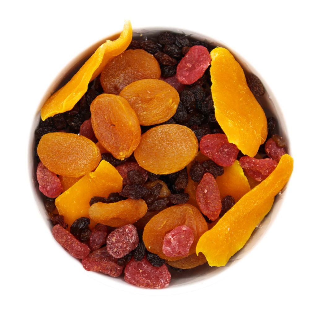 Dried-fruit-medley-bowl-www Lorentanuts Com Chocolate Trailmix