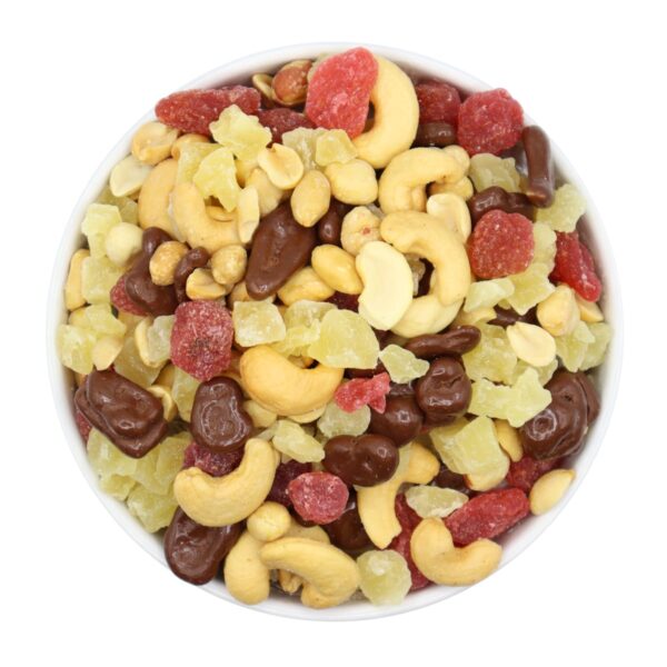Strawberry-satisfaction-bowl-www Lorentanuts Com Chocolate Trailmix
