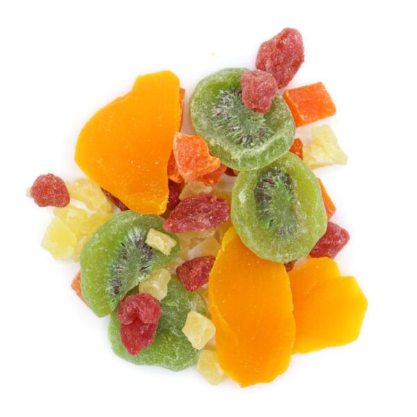 Tropical-fruit-salad-top-www Lorentanuts Com Chocolate Trailmix
