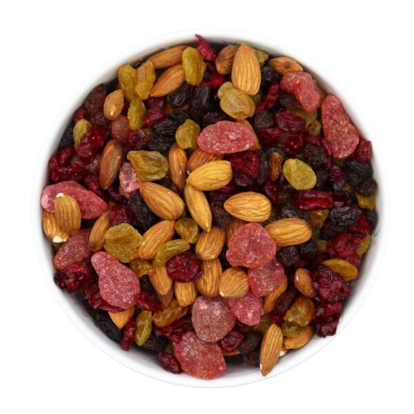 Very-berry-mix-bowl-www Lorentanuts Com Chocolate Trailmix