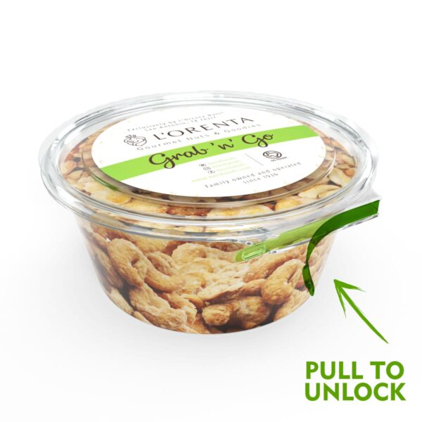 Butter Toffee Cashews Unlock Snack Packs www.lorentanuts.com