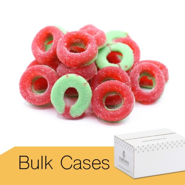 Watermelon Rings 2 tone Bulk Cases www.LorentaNuts.com