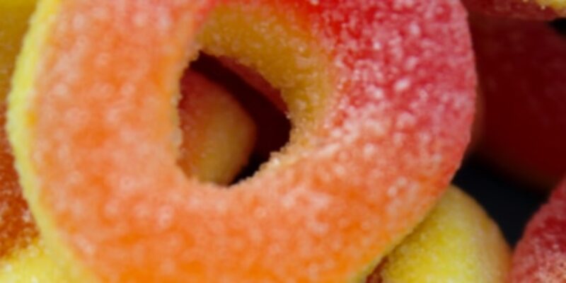 Peach Gummy Rings 500/1000Mg CBD – Green Planet
