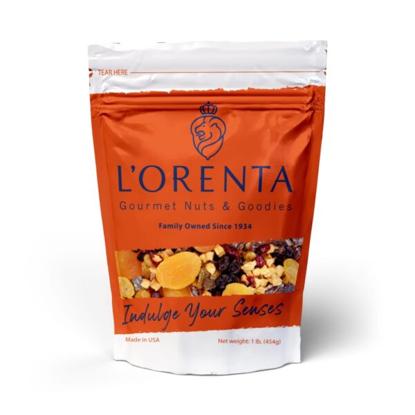 Vitamin Fruit Mix 1 pound Front www.lorentanuts.com