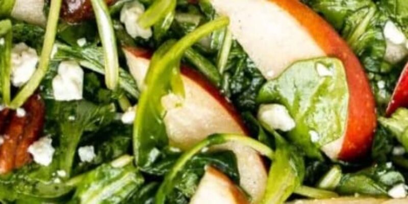 Pecan Salad With Arugula Recipe Lorentanuts.com 