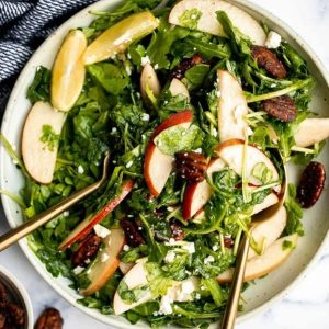 Pecan-salad-with-arugula - Recipe | Pecan Salad With Arugula | L’Orenta Nuts