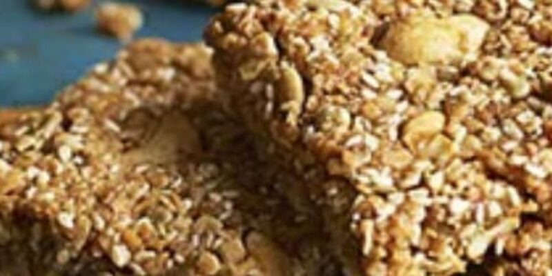 Cashew flapjacks