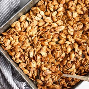 Cinnamon-pumpkin-seeds - 5 Ways to Season Pumpkin Seeds