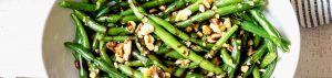 Green-beans-with-walnuts - Balsamic Green Beans With Walnuts Recipe